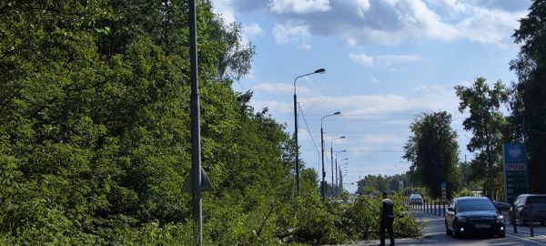 Авария на магистрали (старое Симферопольское шоссе)